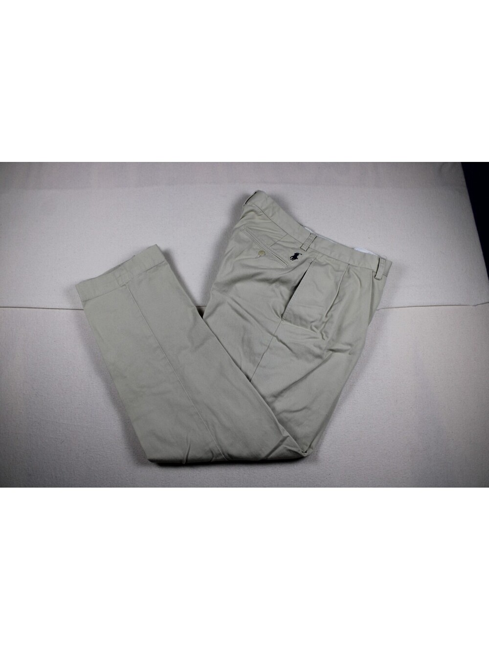 Polo Ralph Lauren Ethan Pants Cotton Khaki Beige Chinos Men's Size 32x32